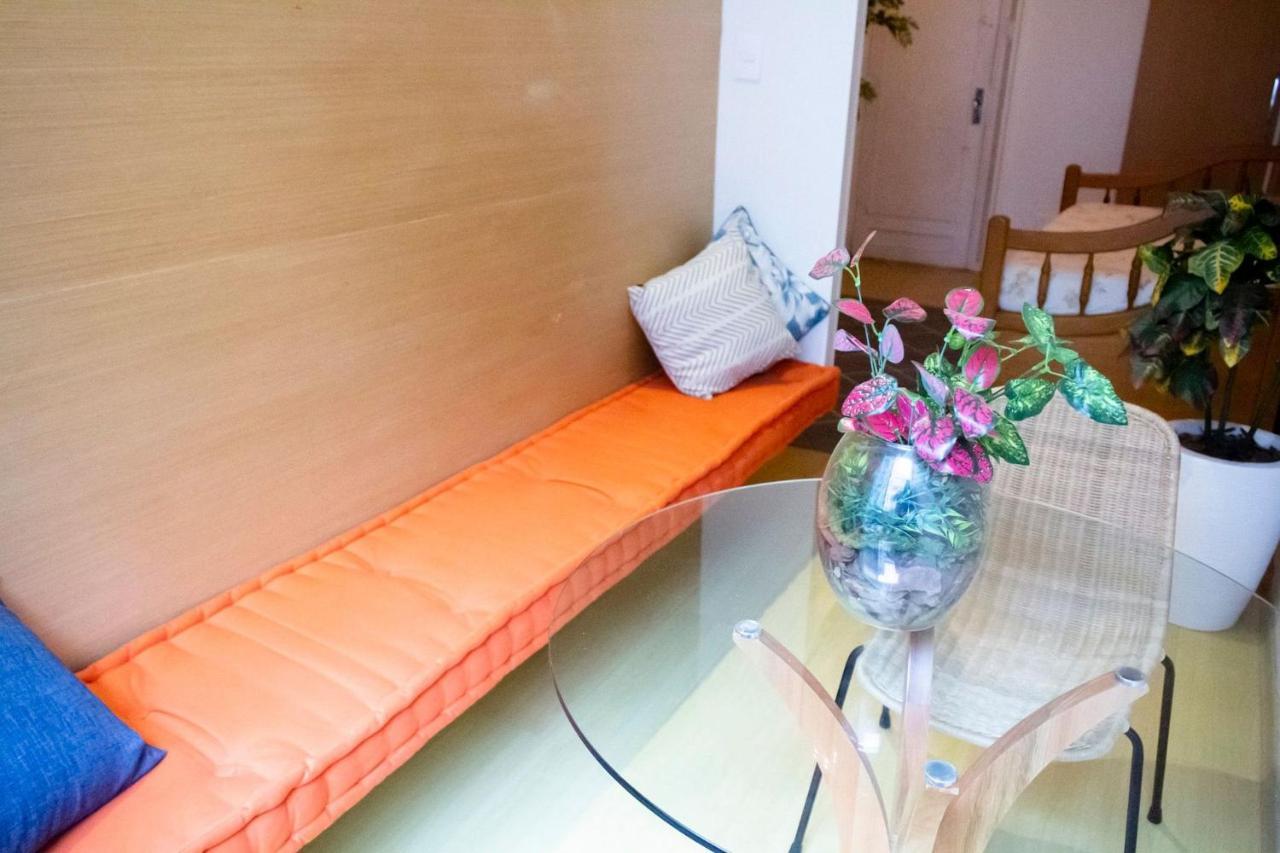 Quarto E Sala Em Ipanema Perto Da Praia Rio de Janeiro Bagian luar foto